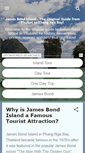 Mobile Screenshot of jamesbondisland.com