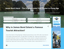 Tablet Screenshot of jamesbondisland.com